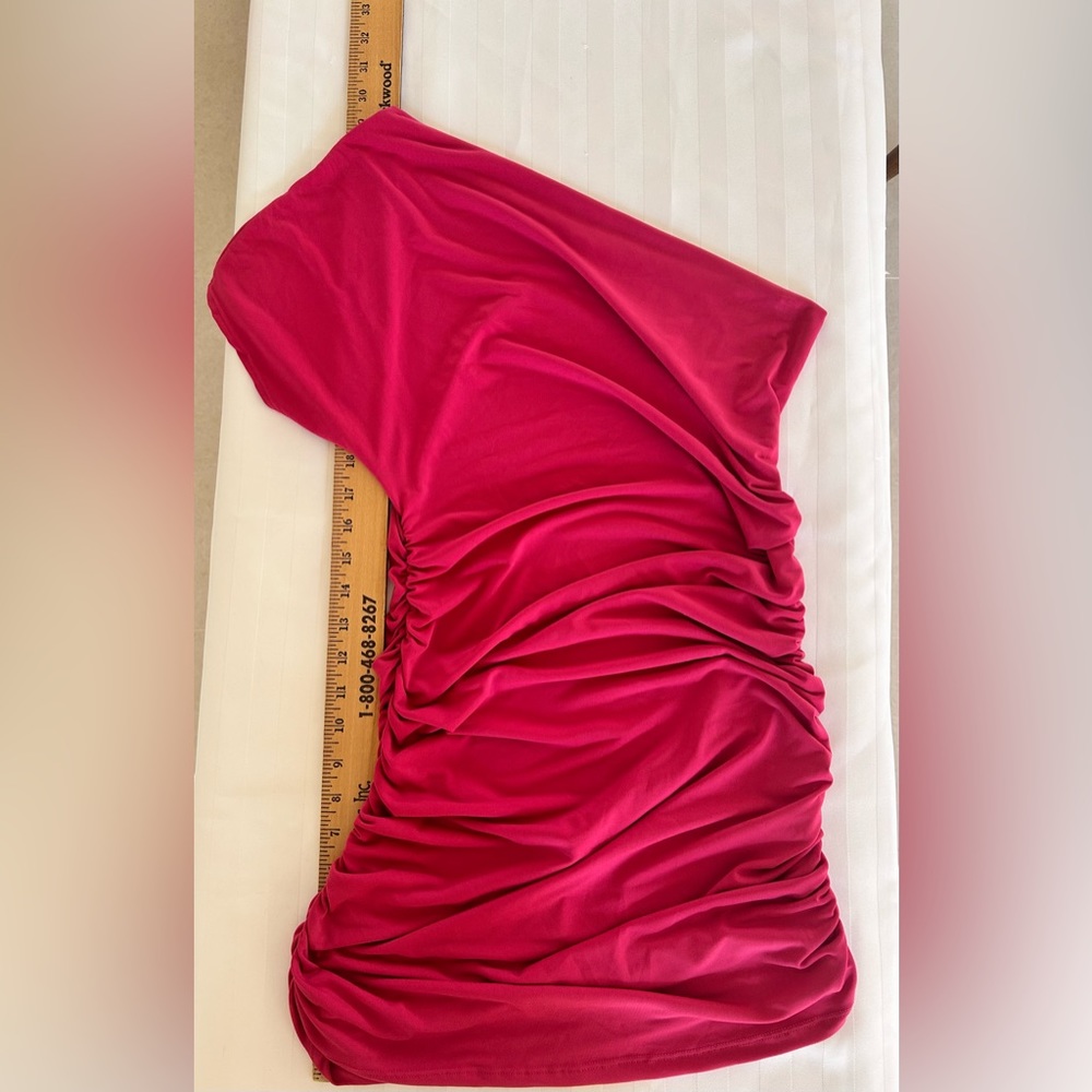 Max Rave Dress Over One Shoulder Size L - Picture 2 of 2
